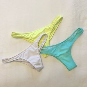 Victoria’s Secret & Kaikini Bikinis cheeky bottoms